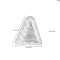 DIY Candle Silicone Molds, for Christmas, Christmas Tree, 80x72x26mm