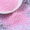 MIYUKI Round Rocailles Beads, Japanese Seed Beads, 11/0, (RR428) Opaque Baby Pink Luster, 11/0, 2x1.3mm, Hole: 0.8mm, about 5500pcs/50g