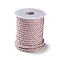 Nylon Twisted Round Cord, for Bag Strap Making, Lavender Blush, 5~5.5mm, about 10.94 Yards(10m)/Roll