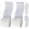 Rubber Insole, Flat, Floral White, 89x5mm, about 1.5m/pc