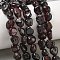 Natural Garnet Beads Strands, Nuggets, 8.5~10.5x8~9.5x6.5~8.5mm, Hole: 0.8mm, about 45pcs/strand, 15.75~16.14''(40~41cm)