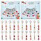 NBEADS 10 Pcs 0~9 Number Stitch Markers, 0~9 Number Acrylic Beads Crochet Stitch Marker Charms Locking Stitch Marker for Knitting Weaving Sewing Accessories Quilting Handmade Jewelry