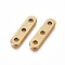 Alloy Spacer Bars, Lead Free & Cadmium Free & Nickel Free, Antique Golden, 24x6x2mm