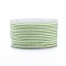 Polyester Braided Cord, Light Green, 2mm, about 16.4 yards(15m)/roll