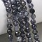 Natural Iolite/Cordierite/Dichroite Beads Strands, Faceted, Round, 6mm, Hole: 0.9mm, about 65pcs/strand, 15.04''(38.2cm)