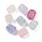 Transparent Resin Beads, Column, Mixed Color, 14x12.5~13mm, Hole: 1.2mm