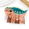 Acrylic Claw Hair Clips, Teal, Dragon, 83x53mm