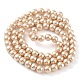 Chapelets de perles rondes en verre peint X-HY-Q330-8mm-42-5