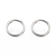 304 anelli portachiavi in ​​acciaio inox STAS-N092-171D-01P-1