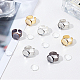 Kits para hacer anillos de dedo de joyería diy DIY-FH0001-24-8
