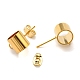 201 фурнитура для сережек-гвоздиков из нержавеющей стали STAS-B045-16D-G-2