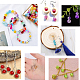 PH PandaHall 1000pcs Glass Lampwork Beads for Jewelry Making Adults CCG-PH0003-09B-7