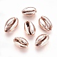 Perles de coquille galvanisées BSHE-O017-13RG-1