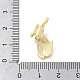 Латунные микро проложить кубического циркония подвески KK-Z098-07G-02-3