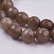 Chapelets de perles de jade naturel G-R166-8mm-16-3