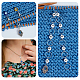 Knitting Row Counter Chains & Locking Stitch Markers Kits HJEW-AB00490-5
