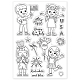 PandaHall Independence Day Pattern Clear Stamps DIY-WH0167-56-699-7