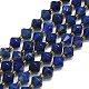 Natürlicher Lapislazuli Perlenstränge&nbsp;G-I376-B15-01-1