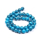Chapelets de perles en turquoise synthétique TURQ-G832-01-8mm-2