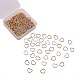 200Pcs 4 Colors Iron Open Jump Rings IFIN-CJ0001-51-7