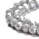 Chapelets de perles en verre opaques EGLA-A035-P8mm-A22-3
