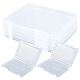 Scatole di imballaggio in plastica trasparente con coperchio incernierato&nbsp;AJEW-WH20060-90A-1