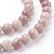 Chapelets de perles en rhodonite naturelle G-G099-6mm-33-3