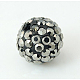 Perles de boule pavé disco  X-RB-Q195-A6mm-1-1