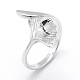 925 Sterling Silver Finger Ring Components STER-E060-05-2