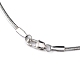 Gifts for Boyfriend On Valentines Day 304 Stainless Steel Necklaces NJEW-H411-53-3