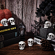 NBEADS Plastic Skull Home Decorations KY-NB0001-23-2