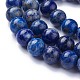 Chapelets de perles en lapis-lazuli naturel G-P430-07-C-3