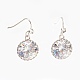 Set di gioielli di orecchini e orecchini in ottone zirconi cubici SJEW-JS00984-3