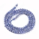 Natürliche Tansanitblau Perlen Stränge G-I249-A29-2