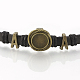 Genuine Cowhide Bracelet Making MAK-Q019-AB01-A-3