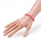 Bracelets extensibles faits à la main en pâte polymère BJEW-JB06137-4