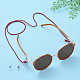 Cotton Braided Cord Eyeglasses Chains AJEW-EH00032-M-5