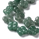 Natürlichen grünen Aventurin Perlen Stränge G-M418-D06-01-4