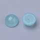 Natürliche weiße Jade Cabochons X-G-R416-6mm-07-2