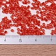 MIYUKIデリカビーズ  シリンダー  日本製シードビーズ  11/0  （db0704)透明赤オレンジ  1.3x1.6mm  穴：0.8mm  約20000個/袋  100 G /袋 SEED-J020-DB0704-4