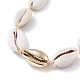 Seestern-Anhänger-Halsketten für Mädchenfrauen NJEW-JN03744-10