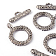 Tibetan Style Alloy Toggle Clasps X-LF0211Y-2
