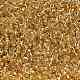 Бледный золотарник 11/0 сорт круглый бисер стеклянный прозрачный X-SEED-Q007-F33-3