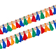 Супернаходки 50 ярд полиэфирная лента с кисточками разноцветные кисточки бахрома с кружевной отделкой лента с кисточками шириной 20 мм для свадебных украшений шитье Изготовление своими руками и поделки своими руками OCOR-WH0047-30-1