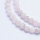 Chapelets de perles en morganite naturelle G-L478-07-4mm-2