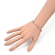 Stretch Perlen Armbänder aus Messing BJEW-JB05451-03-4