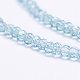 Chapelets de perles en verre transparente   EGLA-K010-A05-3