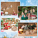 Nbeads navidad tema regalo dulces cajas de papel CON-NB0001-92-5