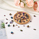 Kissitty 80Pcs 20 Style Rack Plating Rainbow Color Alloy Beads FIND-KS0001-18-6