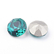 Apuntado hacia atrás & dorso plateado Diamante de imitación de cristal Cabujones RGLA-J012-8mm-229-2